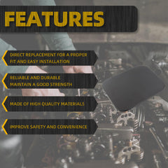 926-395 Gas Tank Cover Compatible with 2011-2019 Toyota Sienna Fuel Door Cover Replaces# 77350-08020