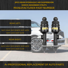 56210-1LA4A 56211-1LA4A Hydraulic air suspension shock absorber strut rear left & right Compatible With Infiniti QX56 2011-2013 Infiniti QX80 2014-2023 Replace E6210-1LA7B E6211-1LA7B