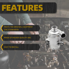 Electric Water Pump Compatible with BMW 320i 2.0L 2013-2018 320i xDrive 2.0L 2013-2018 328i 2.0L 2012-2016 328i xDrive 2.0L 2012-2016 X1 2.0L 2013-2015 Replace# 11517597715 11206048001