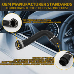 13374646 Turbocharger Intercooler Air Inlet Hose Compatible with Chevy Chevrolet Cruze 2016 2017 2018 2019 L4 1.4L, Replaces# 2862031364, 42626074, 667-308