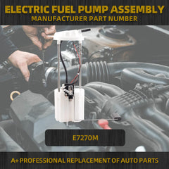 E7270M Electric Fuel Pump Module Assembly Compatible With 2011-2014 Ram 1500 5.7 Hemi 2011-2015 Ram 2500 2013-2015 Ram 3500 5.7L 6.4L V8, With Fuel Sending Unit SP7118M SP7223M 68197317AA
