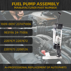 47-1008 Intank Fuel Pump Compatible With 2017-2023 Polaris Sportsman 450 570 Replaces#2207671 2207672 2207673 237471006 983196 2208126