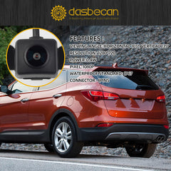 95760-2W000 Rear View Back Up Camera Compatible with Hyundai Santa FE Sport 2013 2014 2015 2016, 2.0L 2.4L, Replaces# 95760-2W000-FFF, 95760-2W300