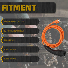 ST-031016-PT Charging Power Cord Compatible with Evolution ICON Golf Carts,120V Standard Plug, Wall Plug for 48V cart, Changer Cord Assembly Length 10ft Replace# 2.04.0620 ST-031016-PT