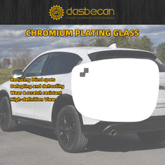 Left Driver Side Mirror Glass Compatible with Mazda CX-5 2017-2023 CX-9 2016-2023 with Heated Blind Spot Detection Convex Glass with Backing Plate Replaces TK71-69-1G7