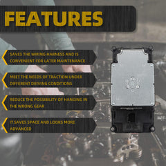 LR070696 Gear Shift Control Module Compatible with Land Rover Discovery Sport 2015-2019 Range Rover Evoque 2012-2018 Replaces LR047388 LR068891 LR117066