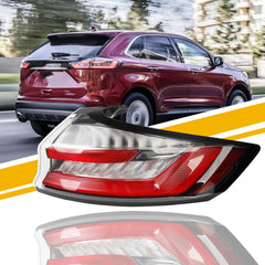 Dasbecan LED Tail Light Assembly Compatible with 2019-2023 Ford Edge Rear Lamp Taillight Right Passenger Side With DRL Replace#KT4Z13404D