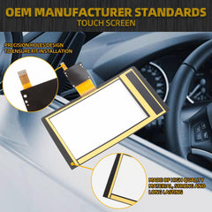7' Touch Screen Glass Digitizer Compatible with 2016 2017 2018 Honda Civic Radio Navigation Display Replace# 39710-TBA-A11 39710-TBA-A21