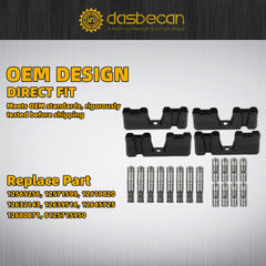 Active Fuel Management Valve Hydraulic Roller Lifter and Guide Tray Compatible with Chevy Jeep GMC Buick Pontiac 4.3L 5.3L 6.0L 6.2L Replace#12569256 12645725 12680871(16pcs)