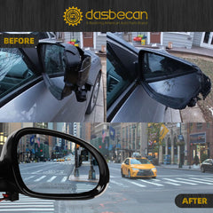 Passenger Side Mirror Compatible with 2005-2010 Volkswagen Jetta Right Door Mirror With Turn Signal Light Manual Folding Power Heated Adjustment Glass Replace# 8610331 (7pin) Black Cover