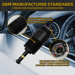 Pair Rear Air Suspension Shock Absorber Strut Assys w/ADS Compatible with 2021-2024 Cadillac Escalade ESV Chevrolet Suburban Tahoe GMC Yukon XL Replaces#AS-4412 84940626 84741585 84808104