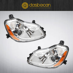 Led Front Headlight Assembly Compatible with Kenworth T680 Semi Trucks 2013-2021 Left Driver Side Headlights Headlamps Replacement OE P54610311000 P54-6103-11000R