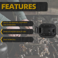 Fuel Tank Filler Pipe Housing Compatible with Chevrolet Silverado 1500 2019-2025 with 6'6" standard bed ONLY # 84745944 84492771 84745974