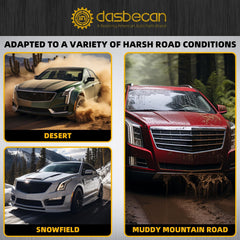 Pair Rear Air Shock Lift Struts Absorber Compatible with 2013-2019 Cadillac XTS Replace# 84326293 84326294