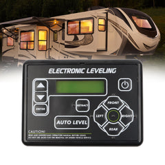 421484 RV Leveling Touchpad RV 5th Wheel and Travel Trailer Leveling System with Auto-Leveling Button Compatible with Ground Control TT and Other Lippert Leveling Systems