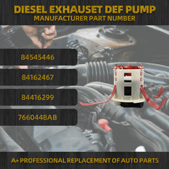 DEF Pump Assembly Compatible with 2017-2019 2020 Chevy Silverado 2500/3500HD Gmc Sierra 2500/3500HD 6.6L Diesel Fluid Heat Pump Module Rplace# 84545446 84162467 84416299