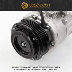 Air Conditioner AC Compressor Compatible with Ford Explorer 2011-2019 V6 3.5L/ Police Interceptor Utility 2013-2015 3.7LReplaces# BB5Z19703A BB5Z19703B