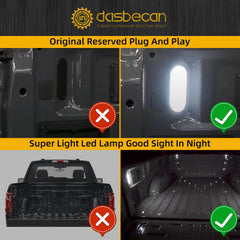 Truck LED Bed Light Car Trunk Lighting Kit Compatible with Ford F-150 2021 2022 2023 2024 2025 Trailer Bed LED Lighting Replaces# JL3Z-13A756-A