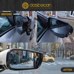 7pins Right Side Mirror Compatible With 2011-2014 Hyundai Sonata Passenger Side Door Mirror With Manual Folding, Heated, Power Glass, Turn Signal Replaces# HY1321168 87620-3Q110 White