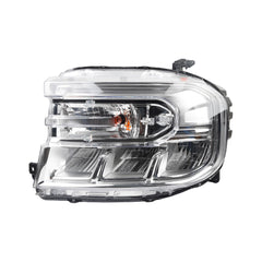 LED Headlight w/o LED DRL Compatible With Ford Maverick 2022-2024 Chrome Housing Headlamp Assembly Left Driver Side