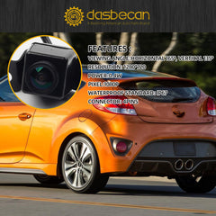 95760-2V100 Rear View Back Up Camera Compatible with Hyundai Veloster 2012-2017 Replace# 95760-2V002
