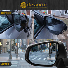 Left Driver Side Mirror DIY Paintable Compatible with 2020-2024 Toyota Highlander With Power Heated Glass/Turn Signal/Manual Folding/Blind Spot Detection Replace# 87940-0E350 (7Pins)
