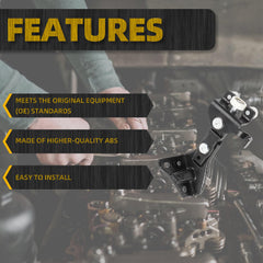 Sliding Door Roller Compatible with Dodge Pickup RAM 1500 2500 3500 2014-2021 Replace #OEM 68271842AA 68226100AA (right pulley on the middle door)