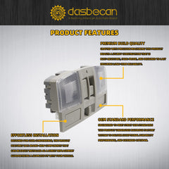 Overhead Console with Sunroof Switch & Map Reading Light Compatible with Mazda 3 2010-2013 2.0L 2.3L 2.5L Replaces# BCN8-69-970B-75