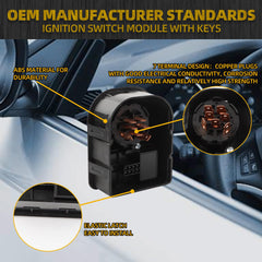 925-06119c Ignition Module Switch Compatible with Cub Cadet MTD Craftsman Delta John Deere Toro AYP Murray Husqvarna Snapper Replace# 725-04227 725-06119