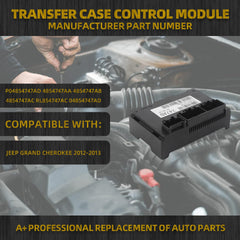 Transfer Case Control Module P04854747AD Compatible with Jeep Grand Cherokee 2012-2013 OEM Numbers Replace 4854747AA 4854747AB 4854747AC RL854747AC 04854747AD