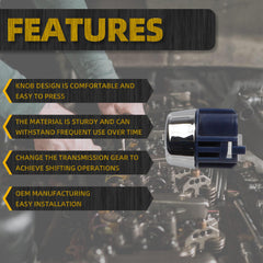 Transmission Shift Lever Push Knob with Spring Compatible with Honda Odyssey EX EX-L LX Touring 3.5L 2005-2010 Replaces 54132-SHJ-A01