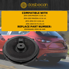 KD45-66-A60 9'' Front Door Speaker Compatible with Mazda 3, Mazda 6, CX-5, and CX-9 2013-2021 OEM Parts, Easy Installation, Front Door Left or Right KD4566A60