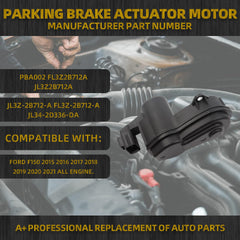 Rear Parking Brake Actuator Motor Compatible with Ford F150 Light Duty 2015 2016 2017 2018 2019 2020 2021 Electronic Adjust System Replace JL3Z2B712A PBA002