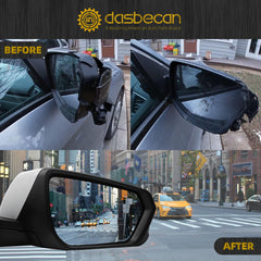 Right Passenger Side Mirror Compatible With 2018-2023 Chevy Equinox GMC Terrain Rearview Mirror With Heated Glass/Power Glass/Manual Folding Replace# GM1321560 (5pin) White Paint