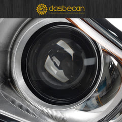 Halogen Headlamp Compatible With Ford Edge 2011-2014 Right Passenger Side Headlight Assembly Replaces# BT4Z13008B BT4Z13008A FO2502291 FO2503292 (W/O Bulbs)