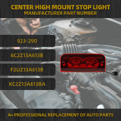 923-290 Center High Mount Stop Light Compatible with Ford E150 E250 E350 E450 E550 Econoline 1992-2018 Replaces 6C2Z13A613B F2UZ13A613B XC2Z13A613BA