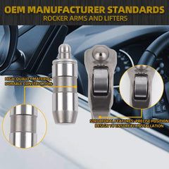 24pcs 4.6L 5.4L 3V Rocker Arms and Lifters kit Compatible with Ford F150 F250 F350 Explorer Sport Trac Lincoln Navigator Expedition Replace M65293V 3l3Z-6564-A 5l1Z-6500-A 3L3Z-6564-A