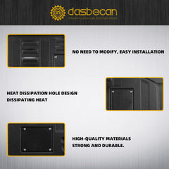 Engine Splash Shield, Mud Flaps Engine Guards, Under Engine Cover Directly Compatible with Ford Escape 2013-2019