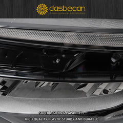 Full LED Headlights Compatible With Honda Pilot 2019-2021 Honda Passport 2019-2022 w/DRL w/Bulbs Black Housing Headlamp Assembly Left Driver Side Replaces#33150TG7A31 33150TG7A32