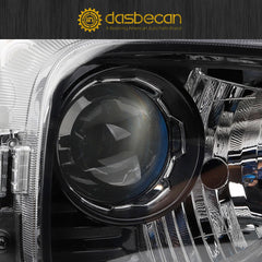 Halogen Headlight W/LED DRL Compatible With Chevy Traiblazer 2021-2023 Left Driver Side Headlamp Assembly Black Housing Replaces# 42790339 GM2502520