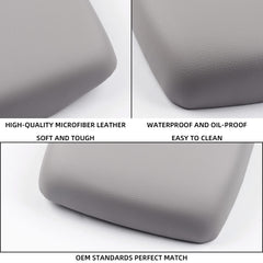 Center Console Armrest Cover Lid kit Compatible with 2008 2009 2010 2011 2012 2013 Toyota Highlander Gray