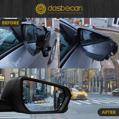 Passenger Side Mirror Compatible With 2018-2023 Chevy Equinox GMC Terrain Right Rear View Mirror Black Texture Cover With Manual Folding/Heated/Power Glass Replace# GM1321560(5pins)