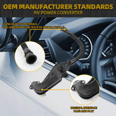 Oil Separator Assembly compatible With 2023 2024 2025 Ford F250 F350 F450 Super Duty 6.7L Power stroke Diesel Engine Vent Valve Replace# PC3Z-6A785-A PC3Q-6A785-AB