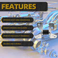 55113665AI Front/Rear Driver Side Lower Door Hinge Compatible with for 2013-2024 Chrysler 300 Dodge Charger Durango Jeep Grand Cherokee