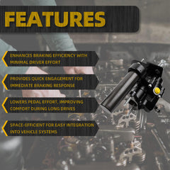 Power Brake Booster Compatible with 2003-2006 Chevy Tahoe Avalanche/Suburban 1500/2500 GMC Yukon/XL Cadillac Escalade Replace 52-7370 15854058 15126866 15212479