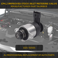 E05-10505 CP4.2 Improved Stock Inlet Metering Valve Fuel System Saver Compatible with 2011-2016 Chevy Silverado GMC Sierra 6.6 LML Duramax Diesel Replace# E0510505