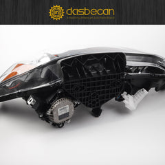 LED Headlight with day light and lens Compatible With Nissan Sentra 2016-2019 Right Passenger Side Headlights Black Housing Replaces# NI2503246 26010-3YU5A