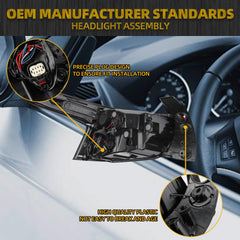 Right Passenger Side LED Tail Light Compatible With 2024 2025 Taillight Rear Lamp Replace 42865505