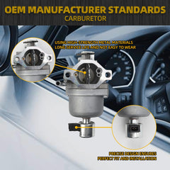 22-853-02-s Carburetor Compatible with Kohler KS530-3011 KS530-3012 KS540-3011 KS540-3014 KS590-3011 KS595-3018 Engines KH-22-853-02-S