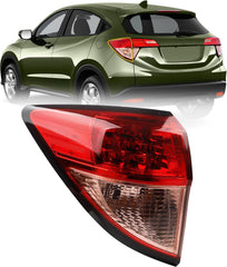 Driver Left Side Tail Light Assembly Compatible With 2016 2017 2018 Honda HRV LED Outer Rear Lamp Replaces # 33552T7SA01 HO2804109